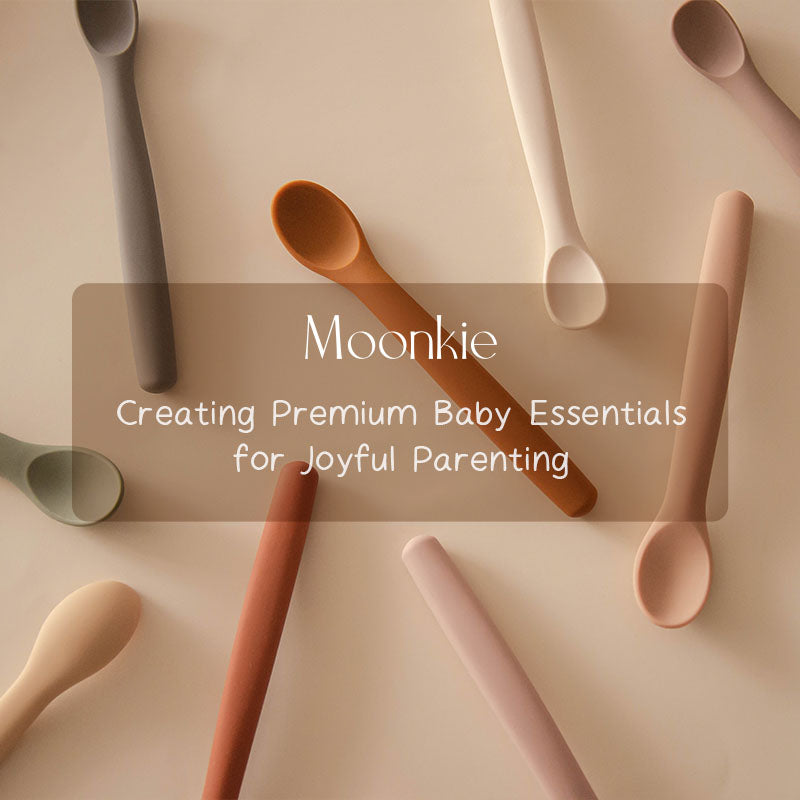 Silicone Feeding Spoons (Neutral Natural)