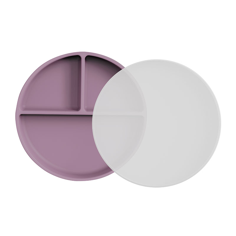 Suction Plate (Pale Mauve)