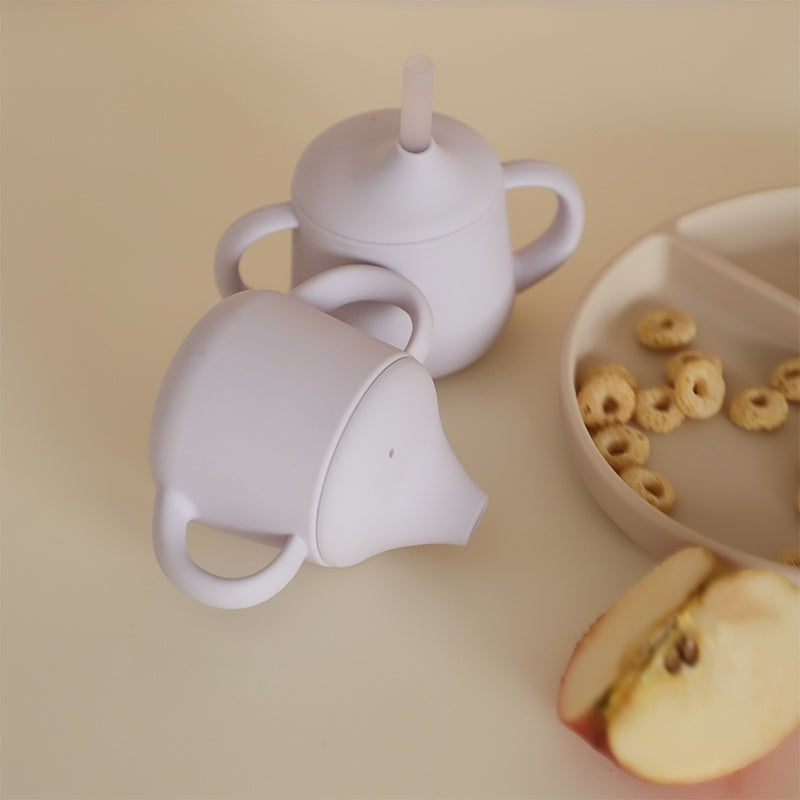 First Stage Infant Drinking Cup (Pale Mauve)