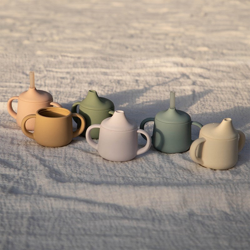 First Stage Infant Drinking Cup (Pale Mauve)