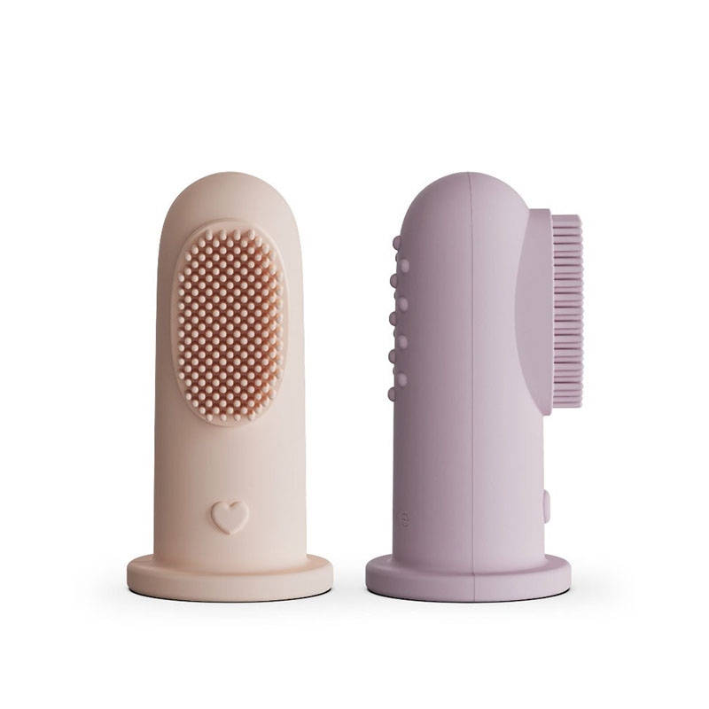 Baby Finger Toothbrush (Blush/Pale mauve)