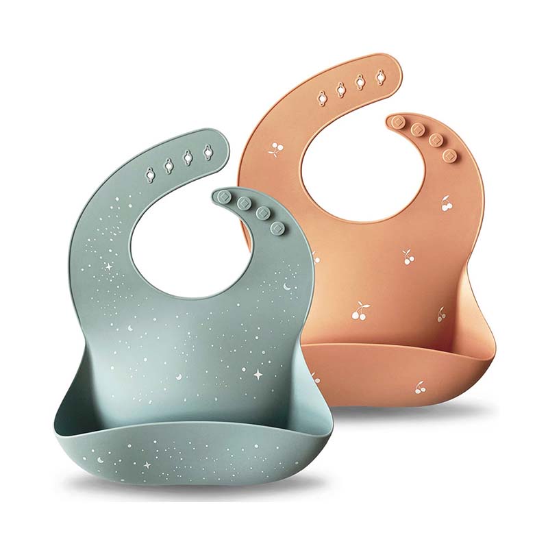 Silicone Baby Bib (Ether/Muted)