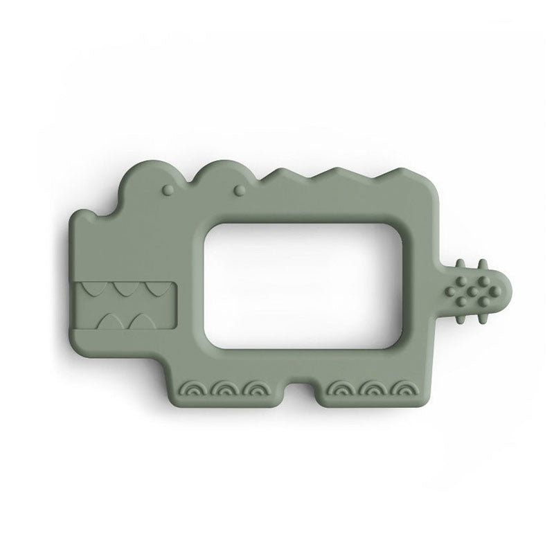Alligator Teether (Sage)