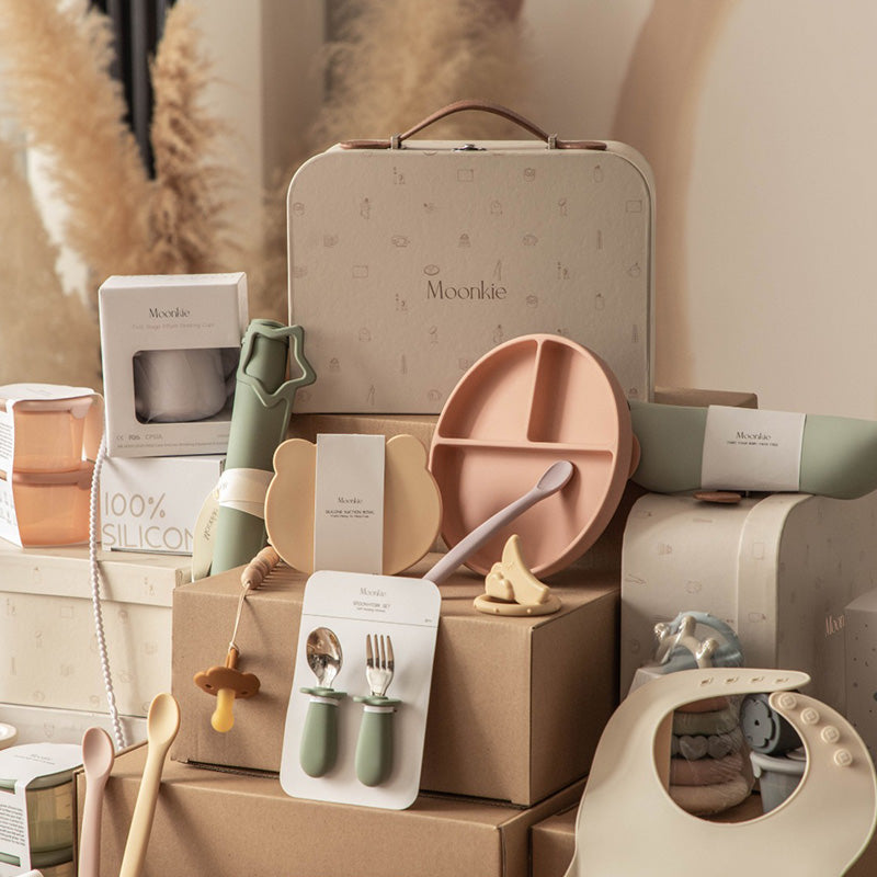 Personalized First Bites Gift Set (Sage/Mint)