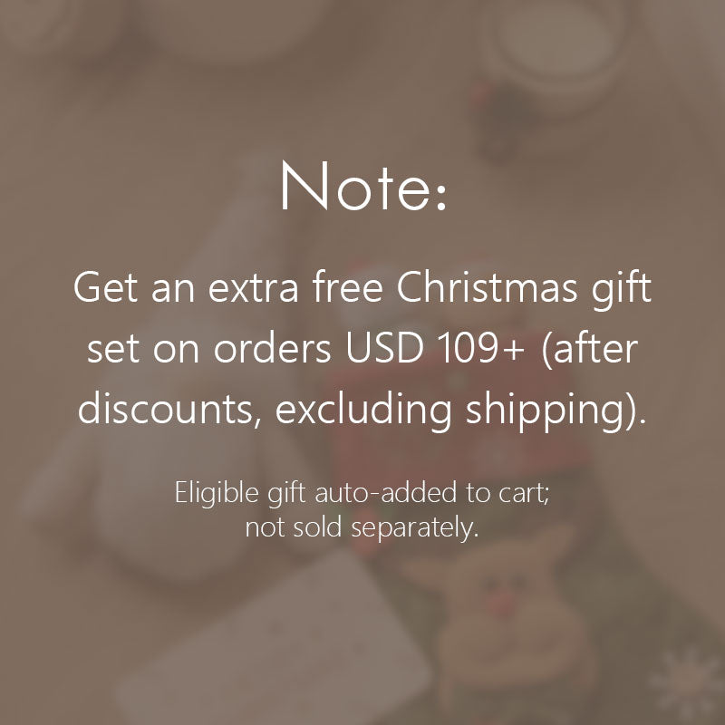 Free Christmas Gift Orders USD 109+