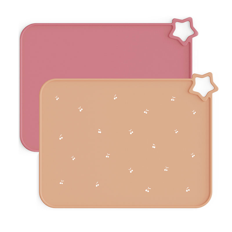 Silicone Placemat (Muted/Warm Pink)