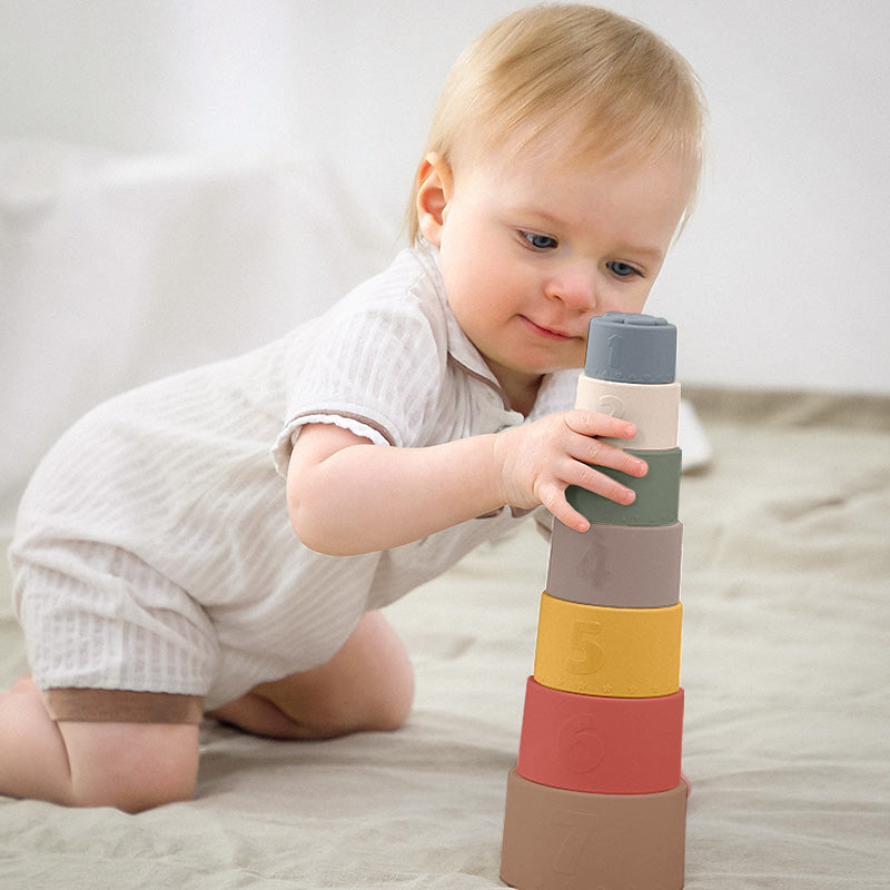 Toddler store stacking cups