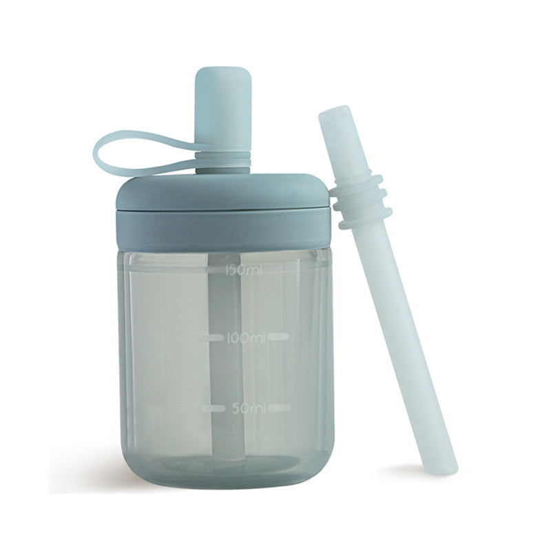 Silicone Training Cup with Straw
