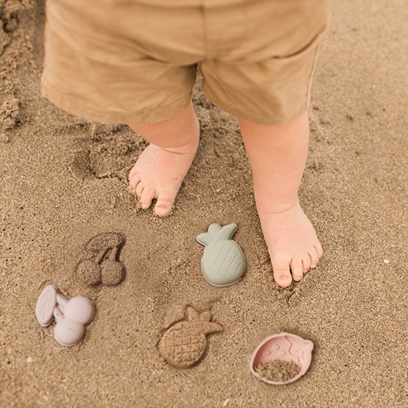 Silicone Beach Toy Set (Clay)