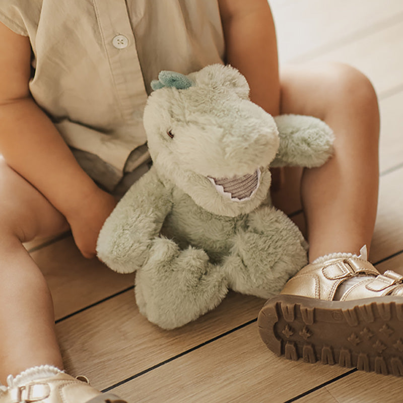 Moonkie Hug & Go™ Duo –  Elephant Backpack & Dinosaur Plush