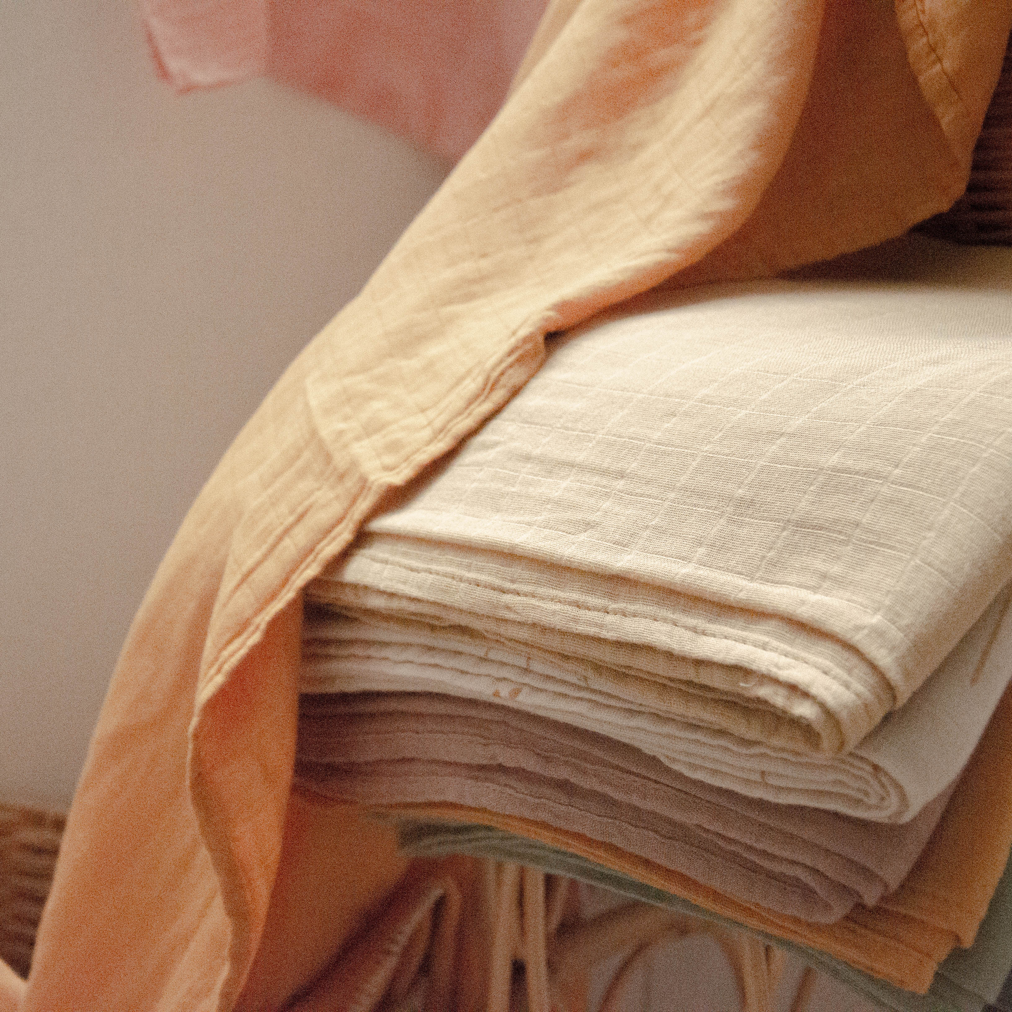 Muslin Swaddle Blanket (Earthy Harmony)