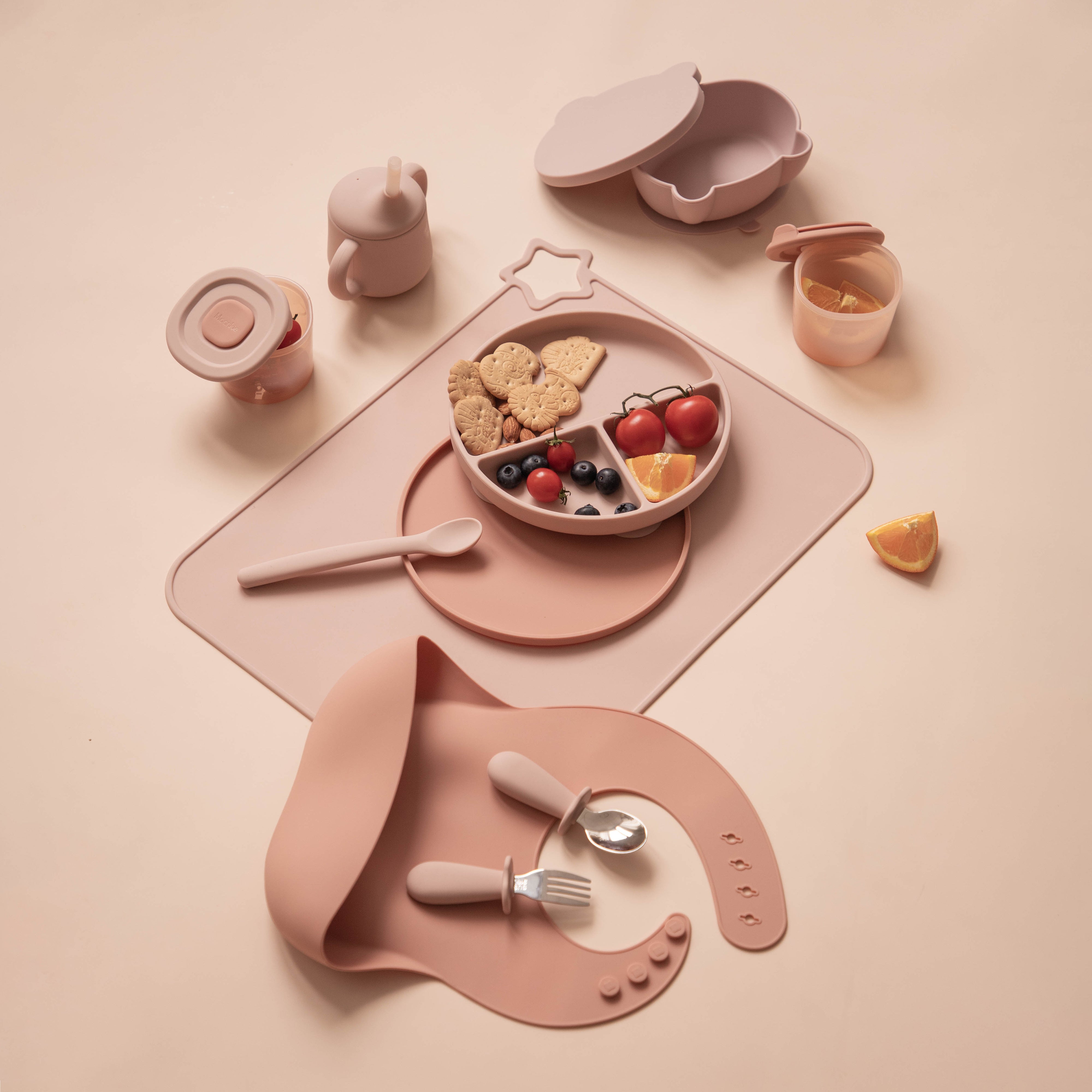 First Bites Gift Set (Blush/Muted)