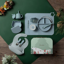 Christmas First Bites Gift Set (Ether/Sky Blue)