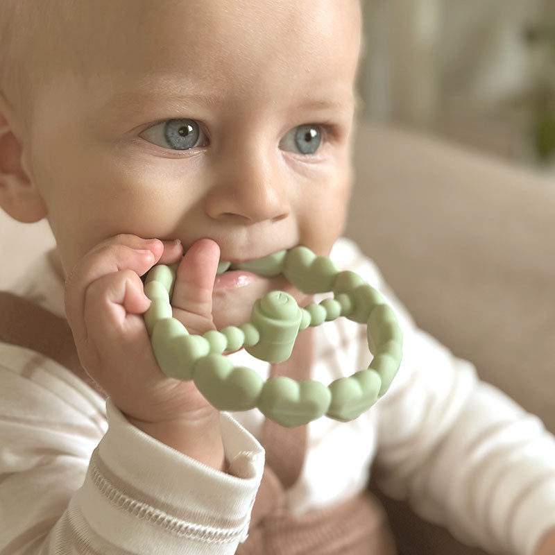 Dino Stacking Teething Rings