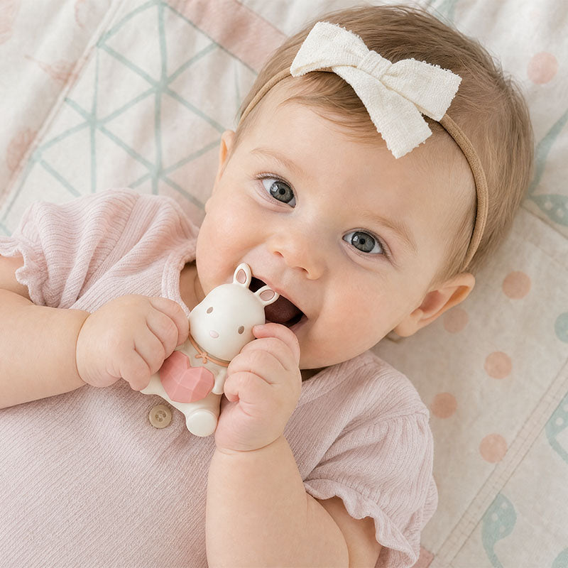 Bunny Stacking Teething Rings