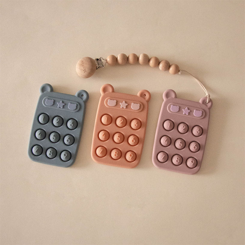 All Colors Silicone Phone Press Toy Display