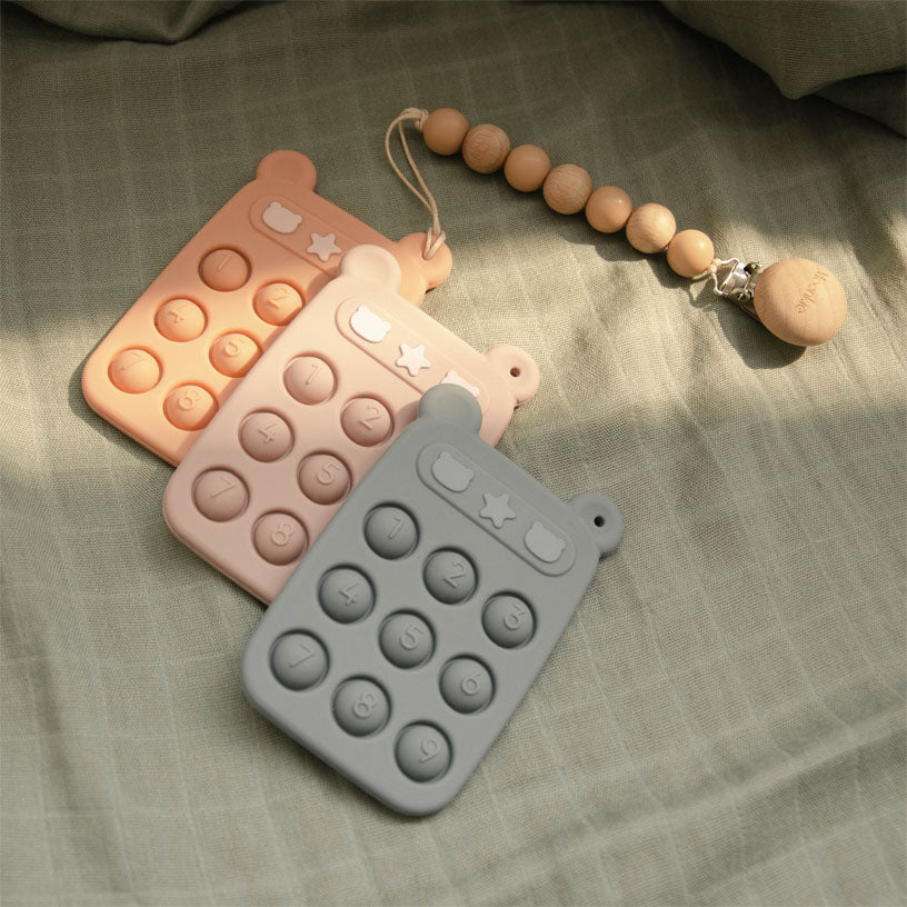 All Colors Silicone Phone Press Toy Display 2