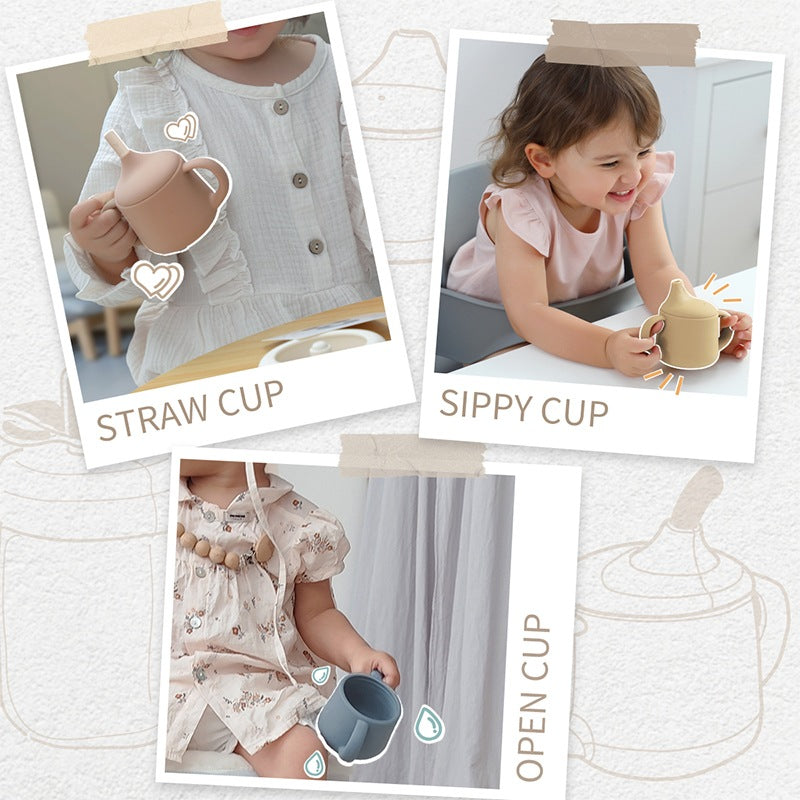 Baby Sippy Cup 3 Colors 1