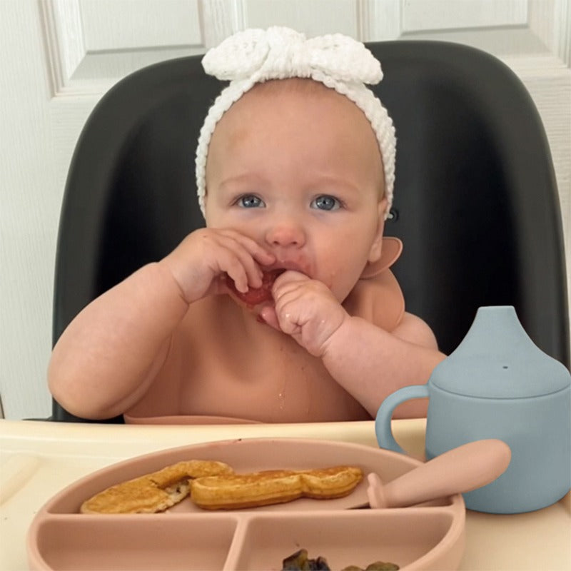 Baby Using Sippy Cup Ether