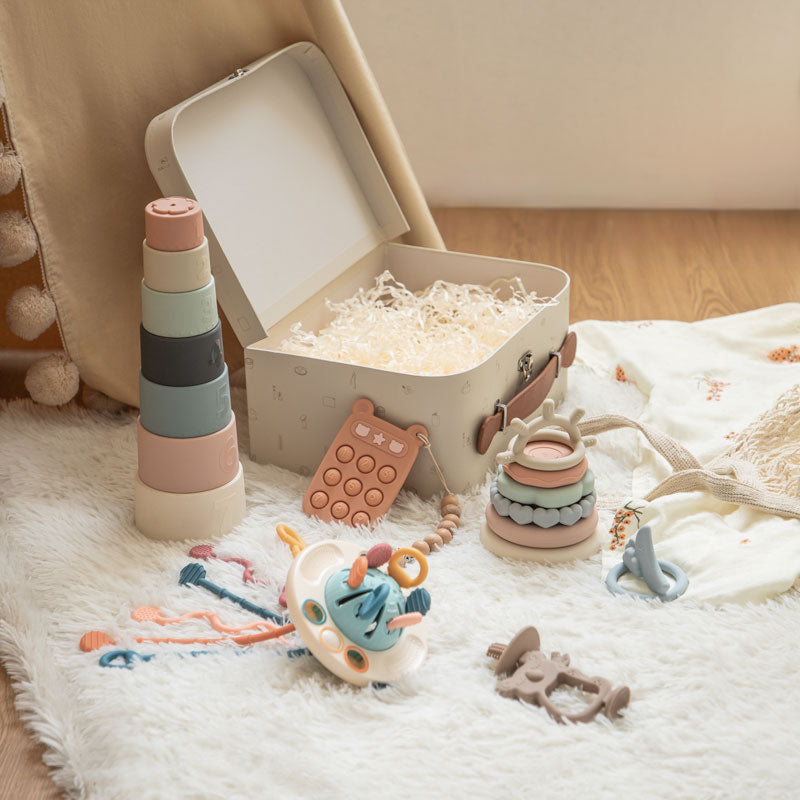 Luxe Playtime Gift Set Content Display