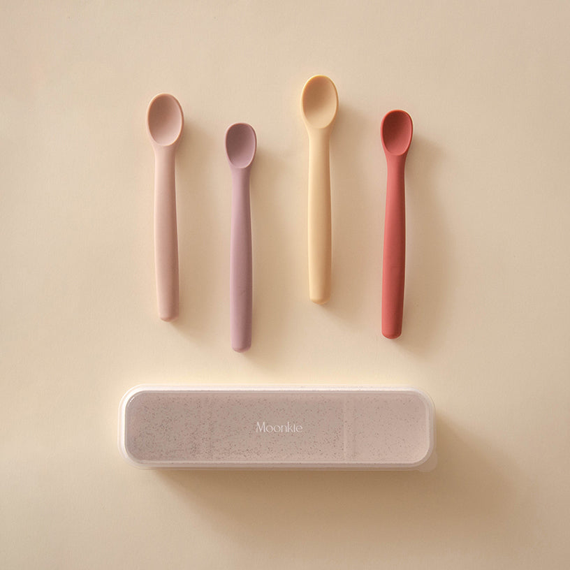 Silicone Feeding Spoons and Container Summer Popsicles