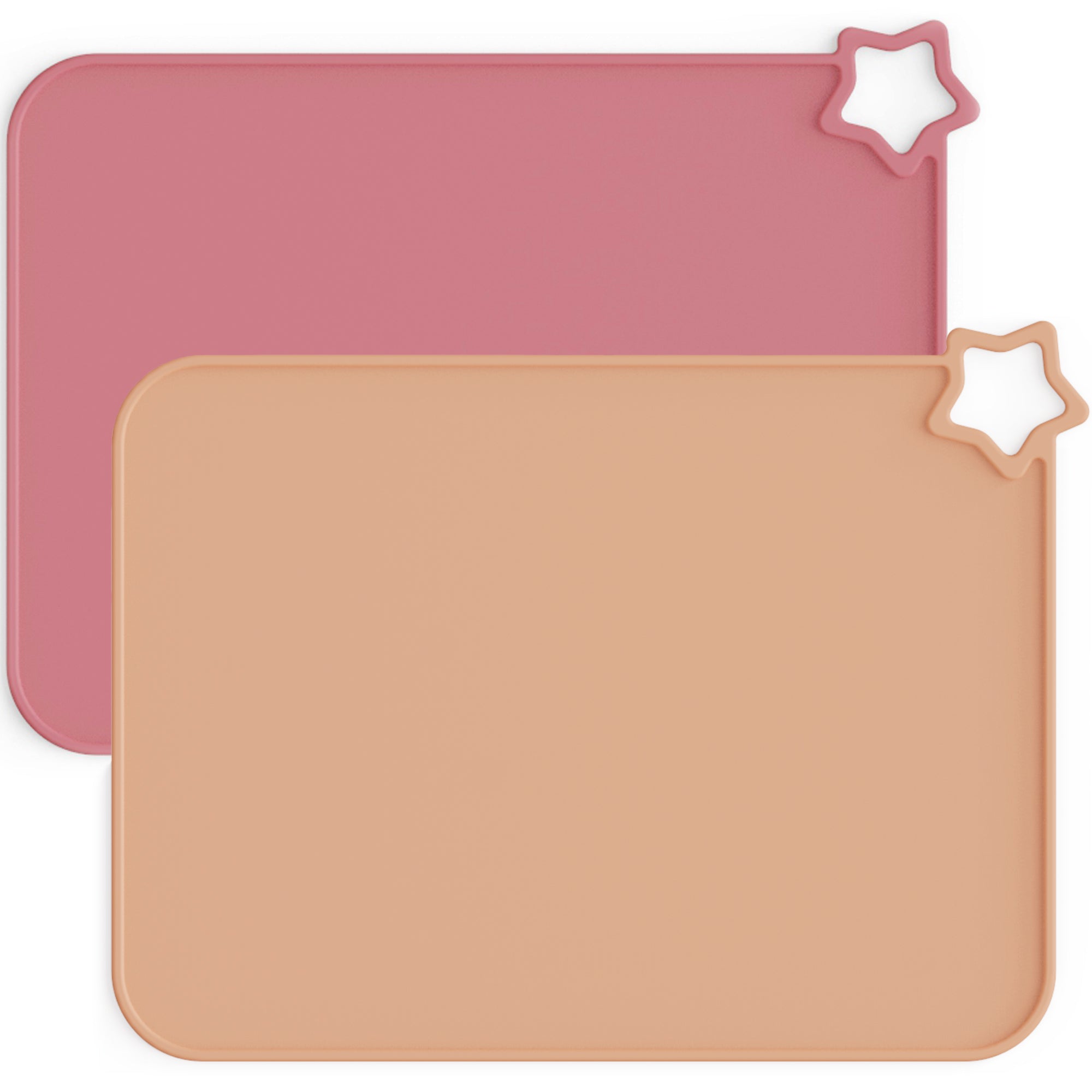 Silicone Placemat WarmPink Muted