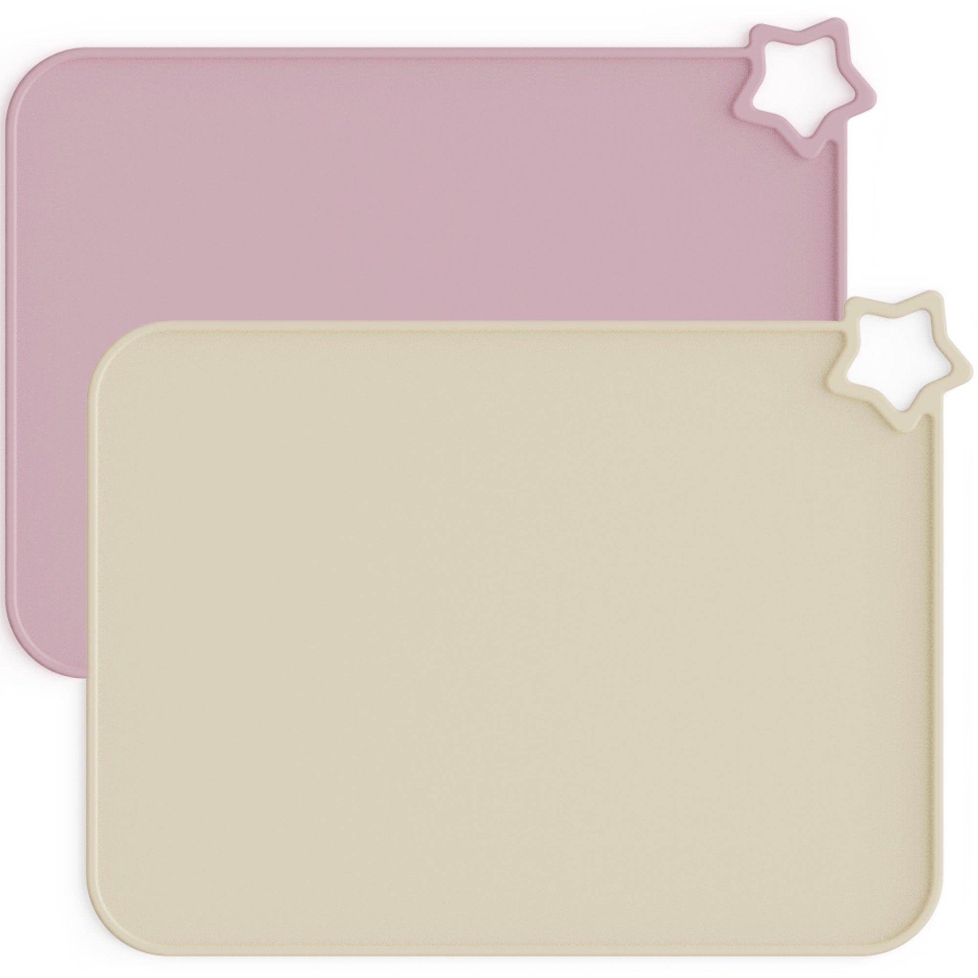 Silicone Placemat PaleMauve Sand