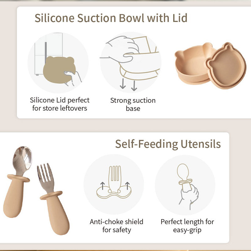 Suction Bowl Set Instructions Croissant