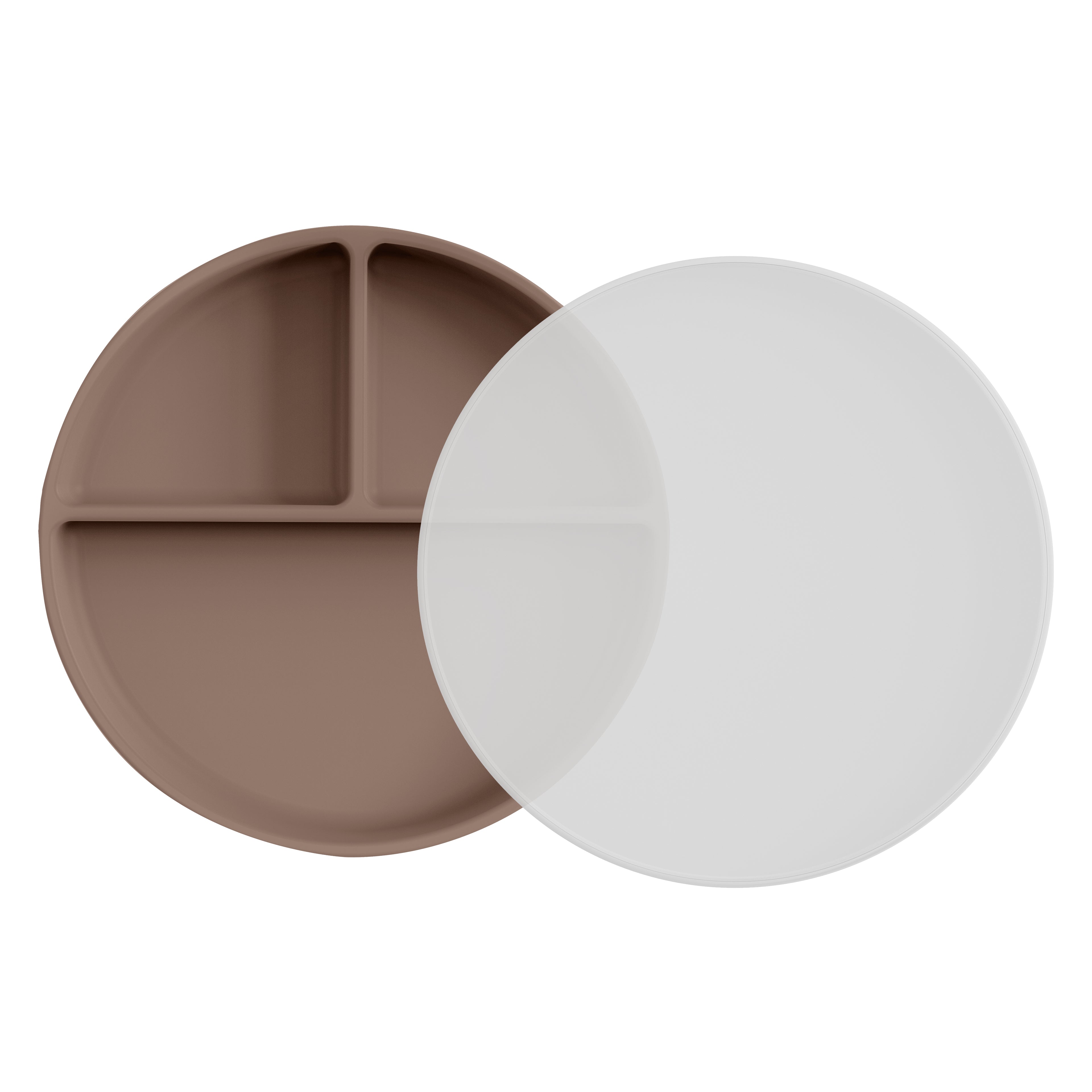 Suction Plate Warm Taupe