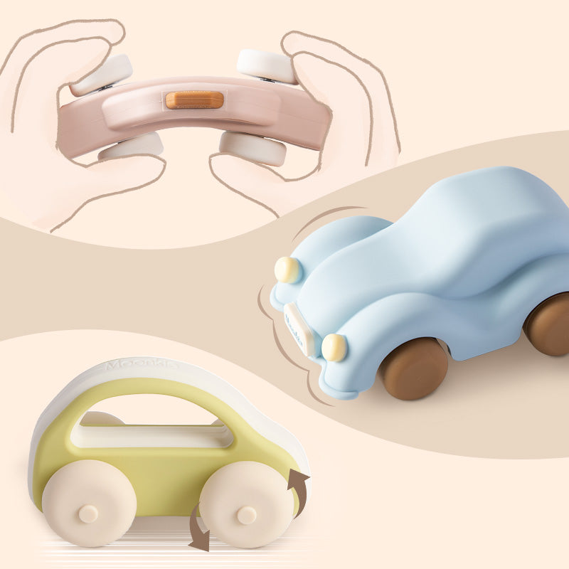 Surf & Go Silicone Mini Car Set