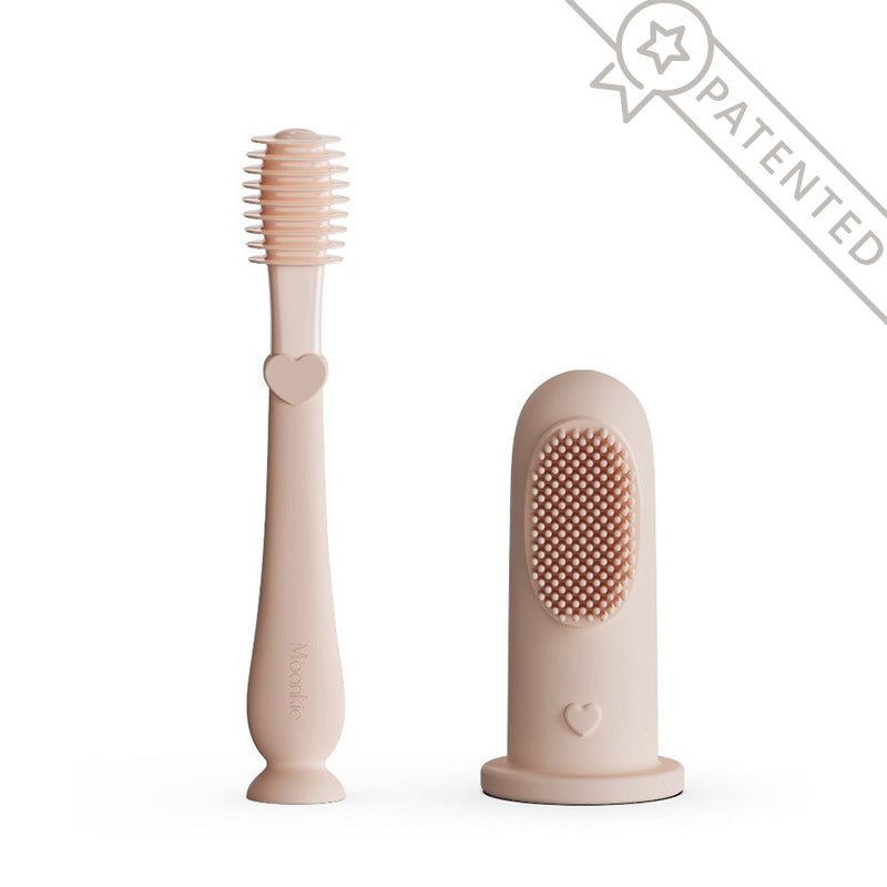 Tongue Brush And Finger Toothbrush Kit