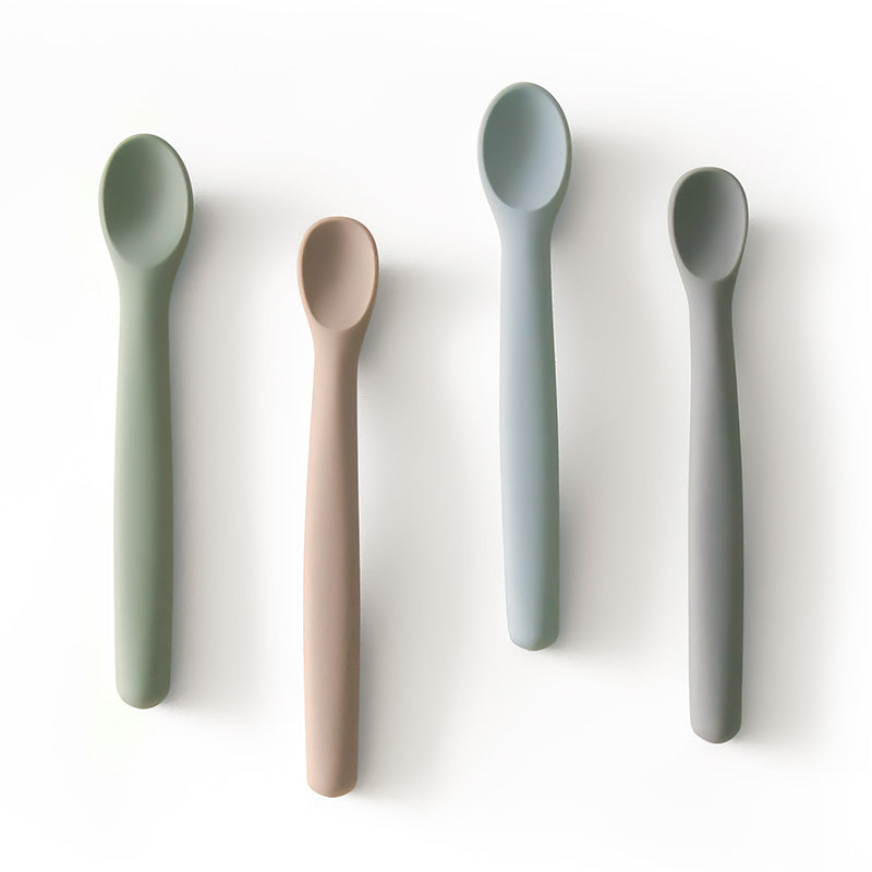 Silicone Feeding Spoons (Earthy Harmony)