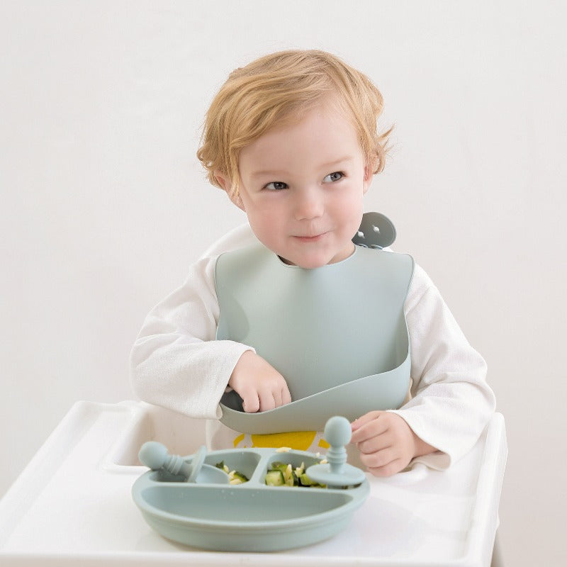 Silicone Baby Bib (Ether/Muted)