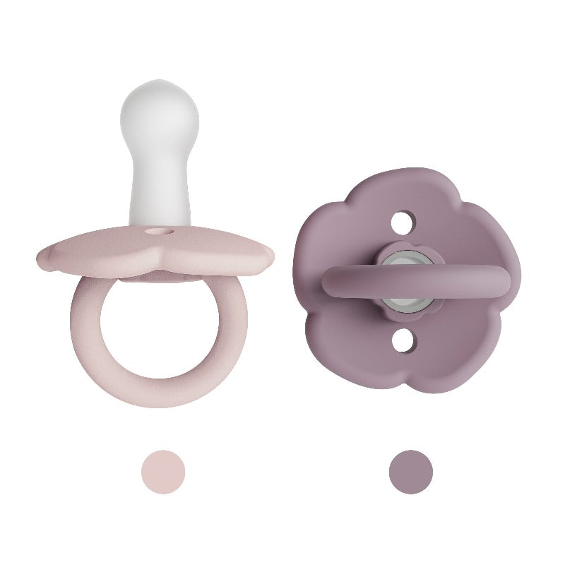 Astrid Classic Silicone Pacifier (Baby pink/Pale mauve)