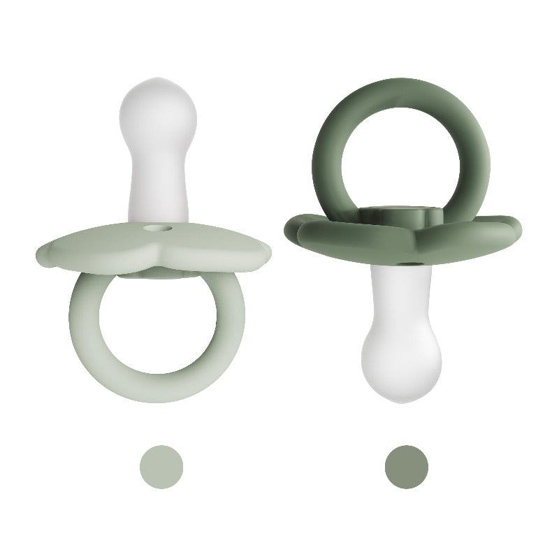 Astrid Classic Silicone Pacifier (Mint/Sage)