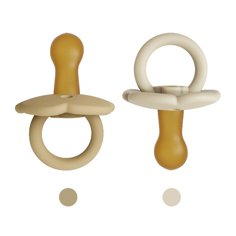 Astrid Classic Silicone Pacifier (Shifting sand/Croissant)