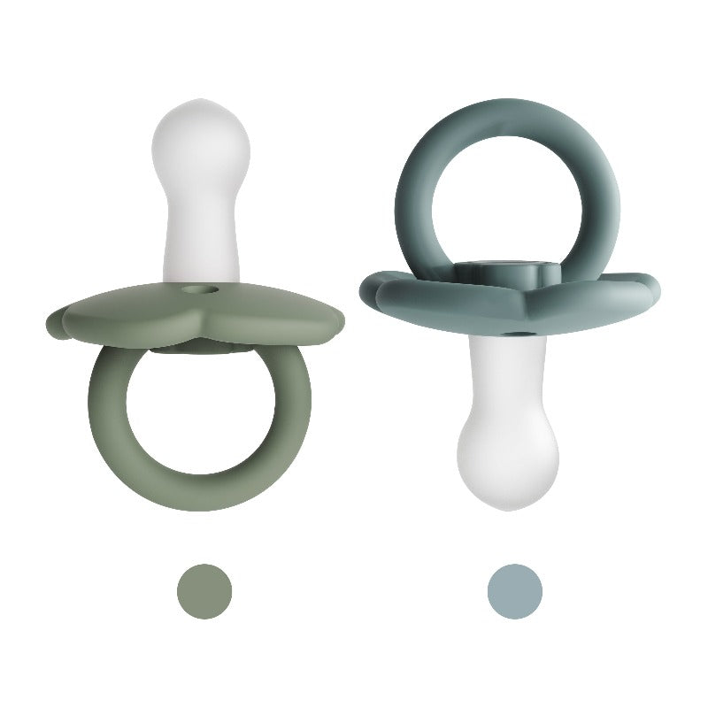 Astrid Classic Silicone Pacifier (Ether/Sage)
