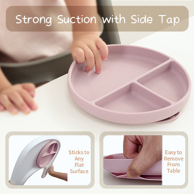 Suction Plate (Warm Taupe)