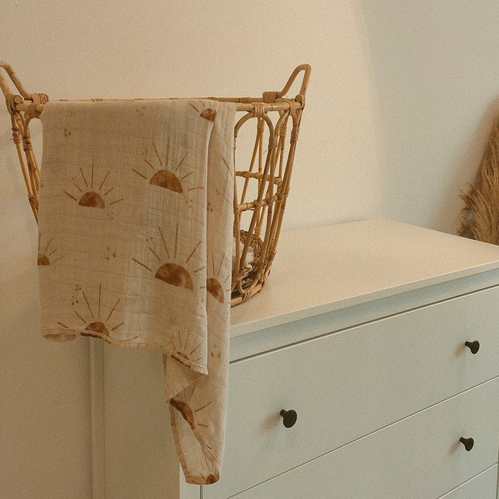 Muslin Swaddle Blanket (Neutral Natural)